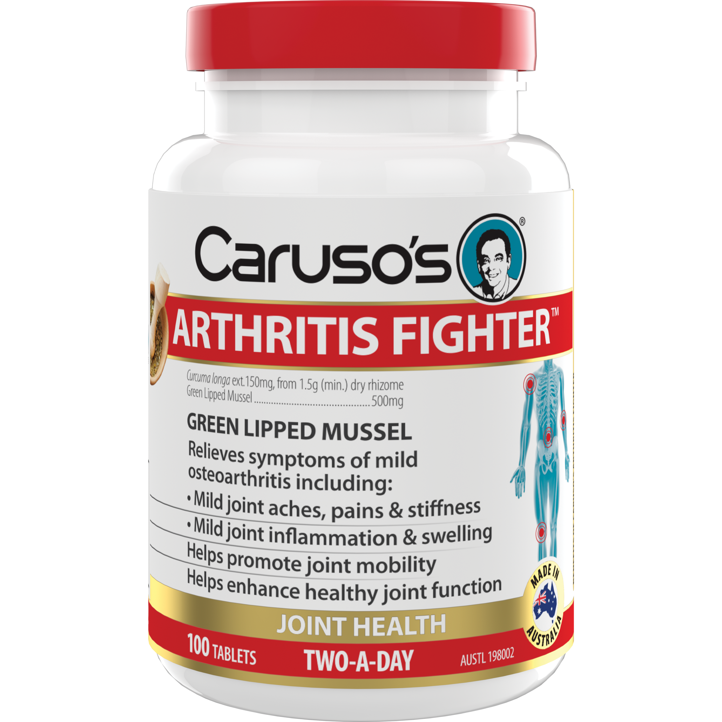 Caruso s Arthritis Fighter 100 Tablets