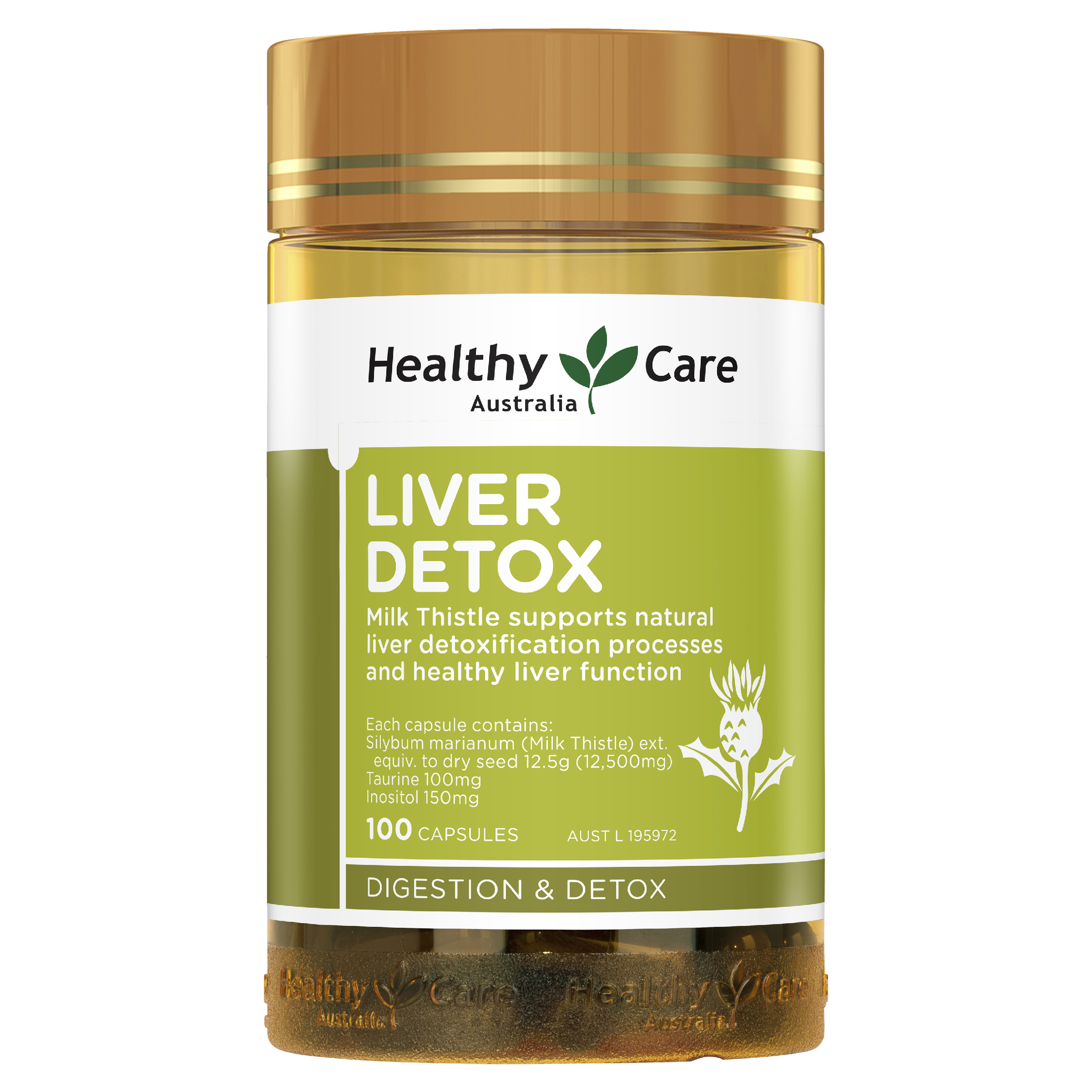 Healthy Care Liver Detox 100 Capsules