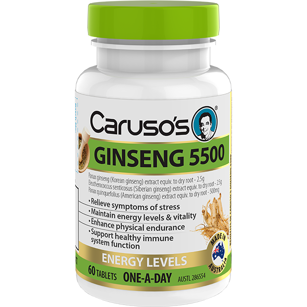 Caruso s Ginseng 5500 60 Tablets