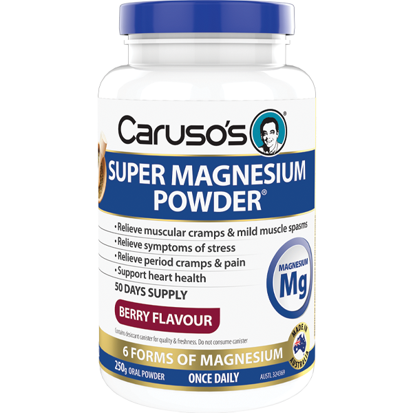 Caruso s Super Magnesium Powder Berry 250g