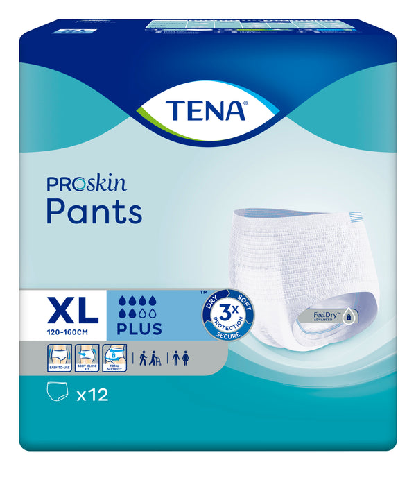 Tena Proskin Pants XL Plus x 12