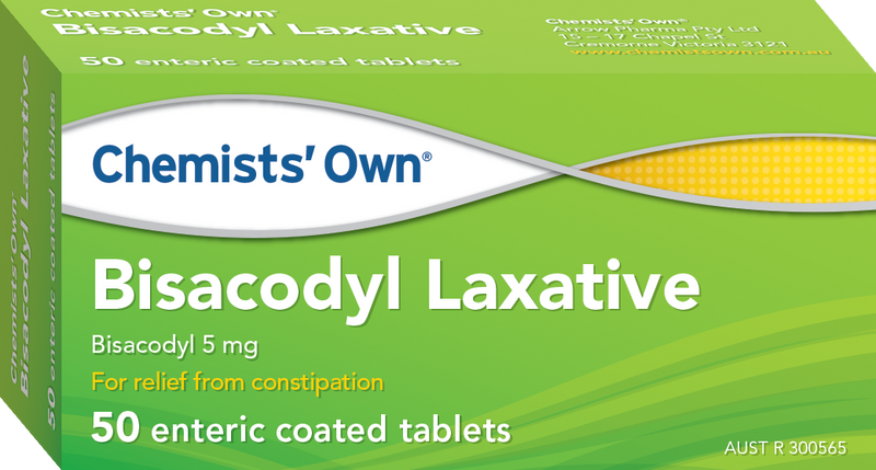 Chemists' Own Bisacodyl Laxative Tablets 50  