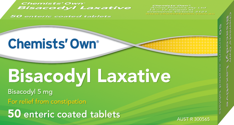 Chemists' Own Bisacodyl Laxative Tablets 50  