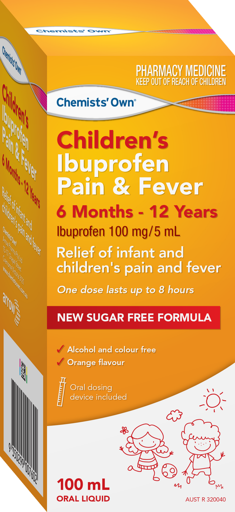 Chemists' Own Children's Ibuprofen Pain & Fever 100ml