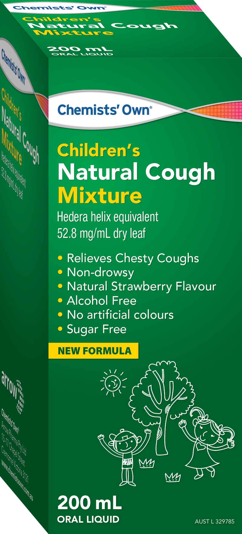 Chemists' Own Child Natural Cough Mixture 200ml