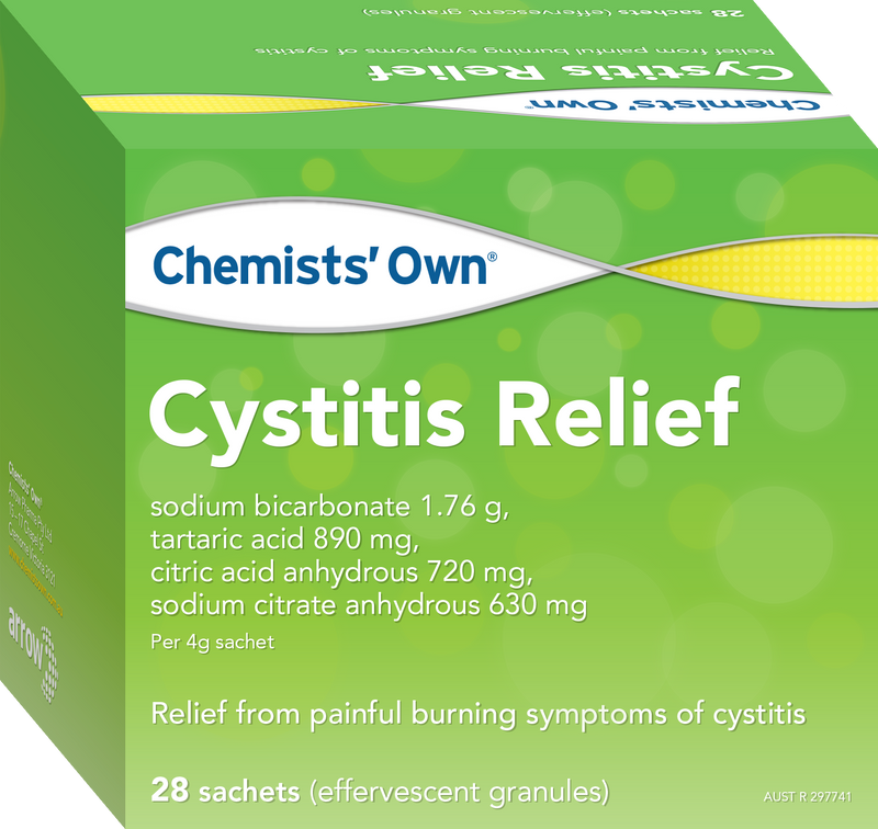 Chemists' Own Cystitis Relief Sachets 4g 28