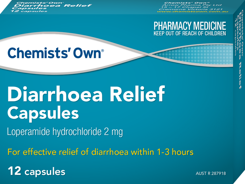 Chemists' Own Diarrhoea Relief Capsules 12