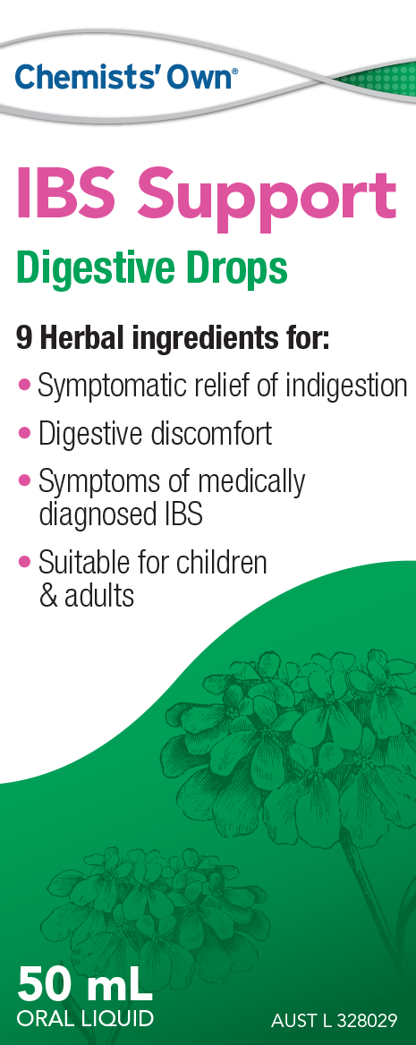 Chemists' Own IBS Support Digestive Drops 50ml