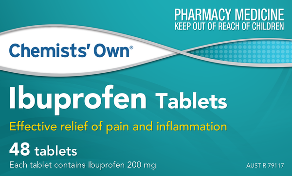 Chemists' Own Ibuprofen Tablets 200mg 48