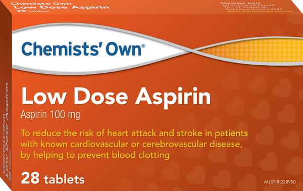 Chemists' Own Low Dose Aspirin Tablets 28