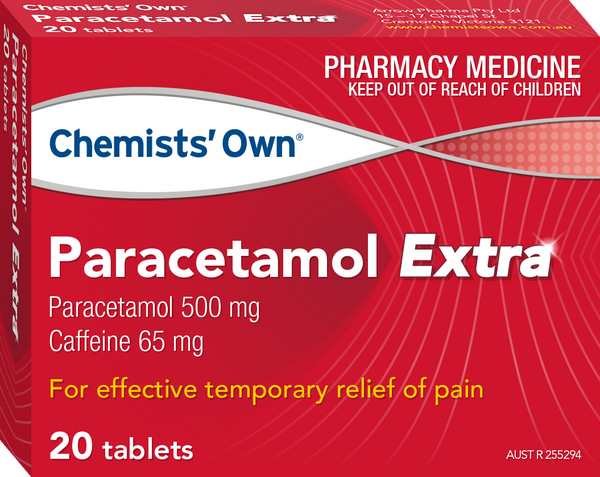 Chemists' Own Paracetamol Extra Tablets 20