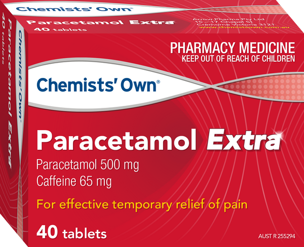 Chemists' Own Paracetamol Extra Tablets 40