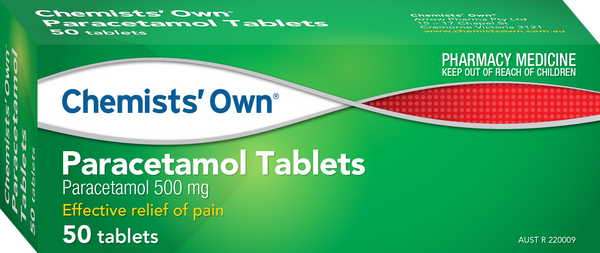 Chemists' Own Paracetamol Tablets 50