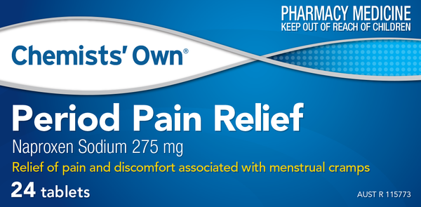 Chemists' Own Period Pain 24 Tablets