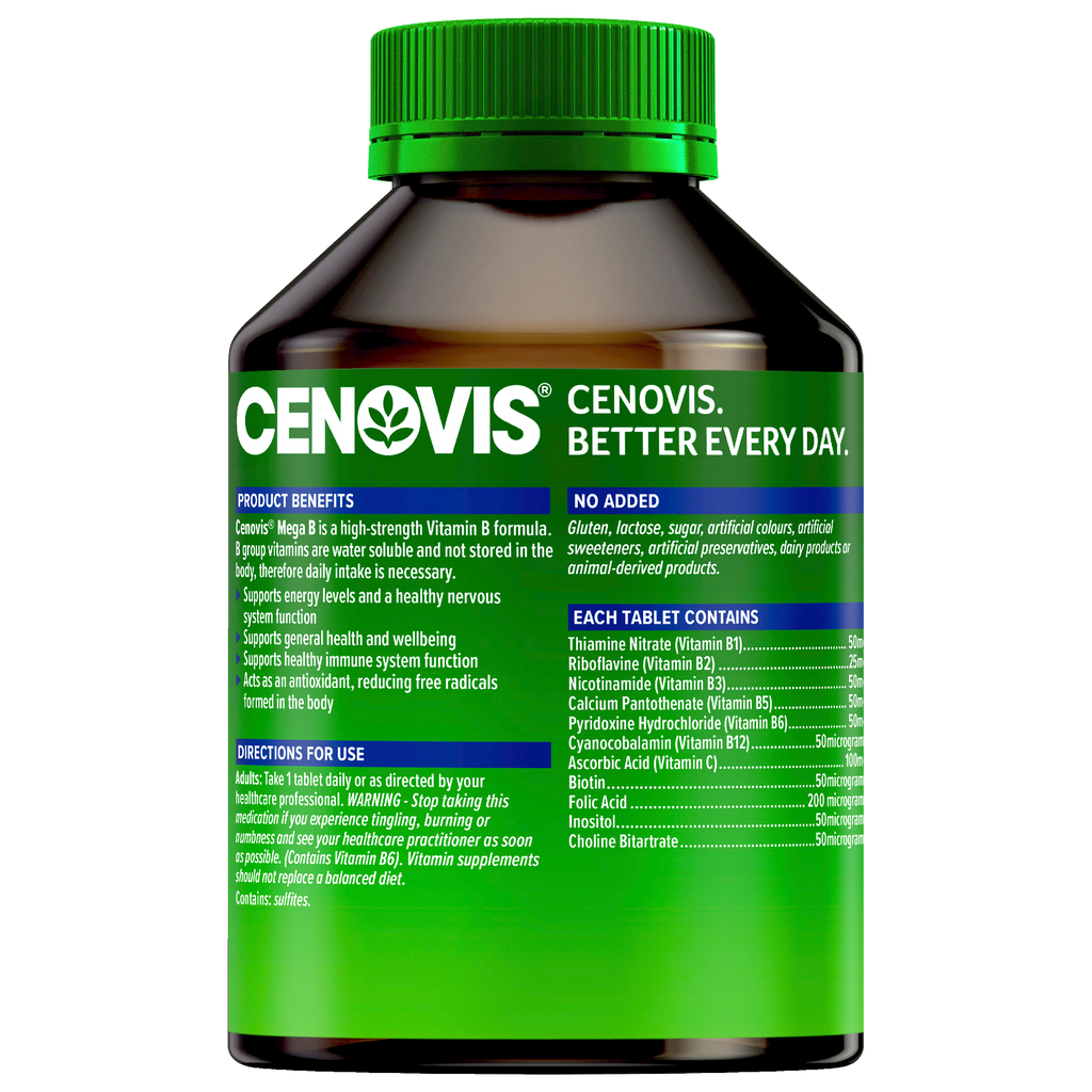 Cenovis Mega B 200 Tablets