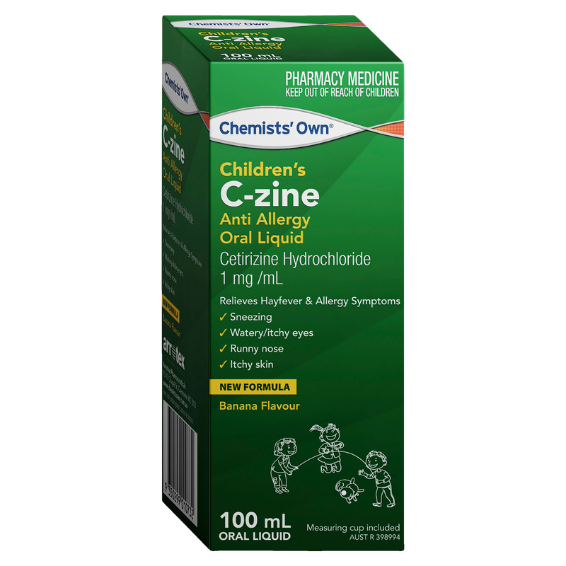 Chemists' Own CHILDRENS C-ZINE LIQUID 100ML BTL