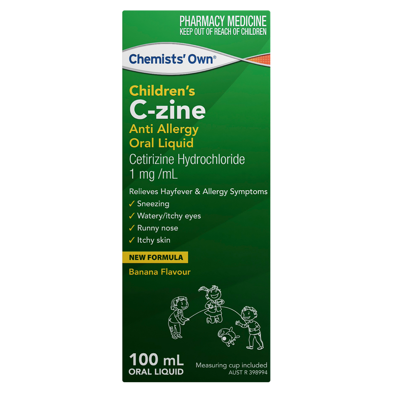 Chemists' Own CHILDRENS C-ZINE LIQUID 100ML BTL