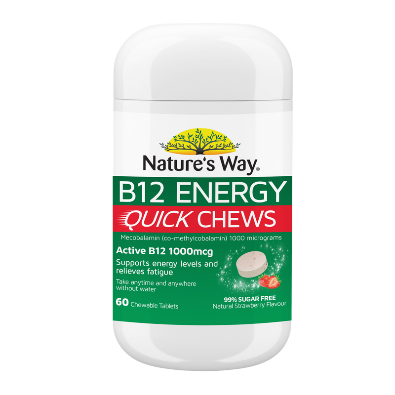 Nature's Way B12 Energy Quick Chews 60