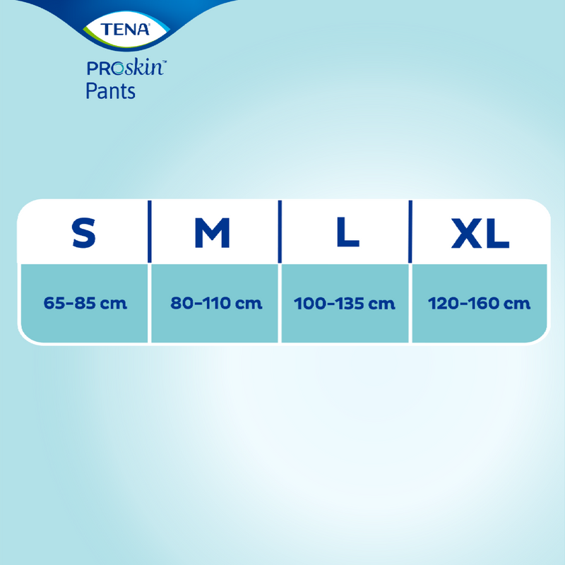 TENA ProSkin Pants Super Extra Large (XL) 12 Pack