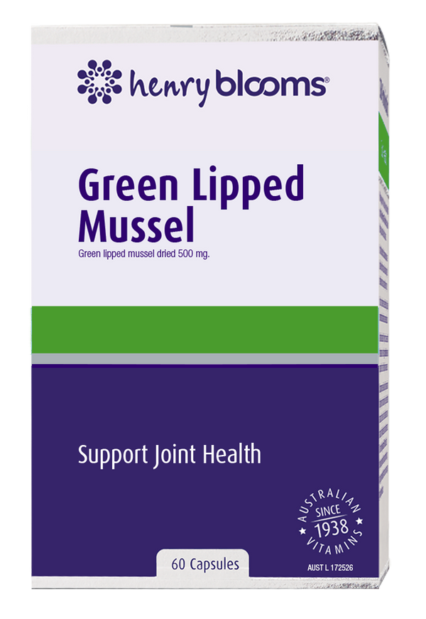 Henry Blooms Green Lipped Mussel 60 Capsules