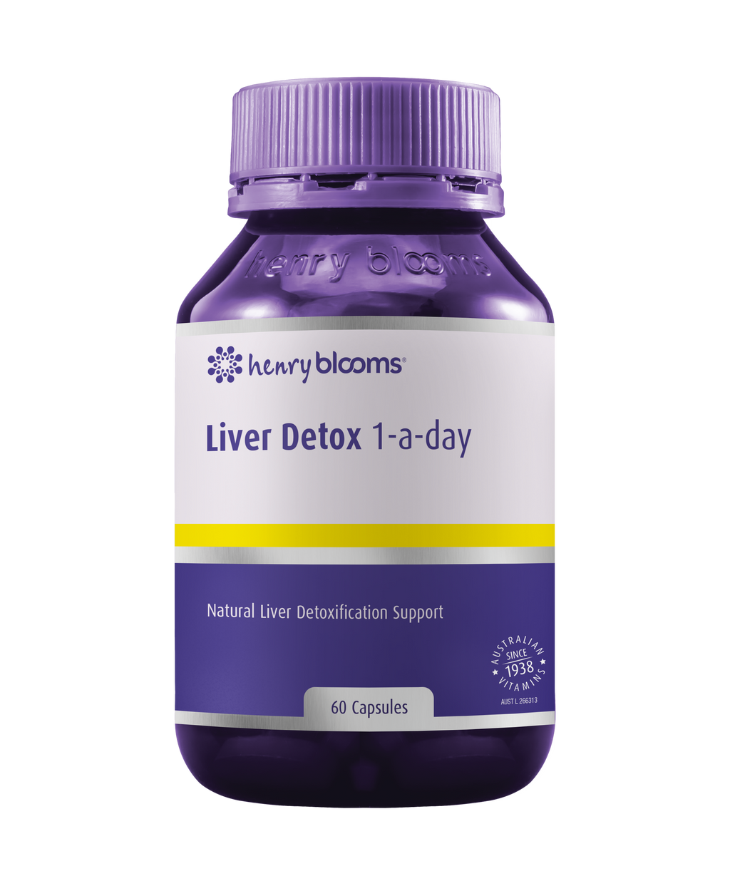 Henry Blooms Liver Detox 1 A Day 60 Capsules Aussie Pharmacy