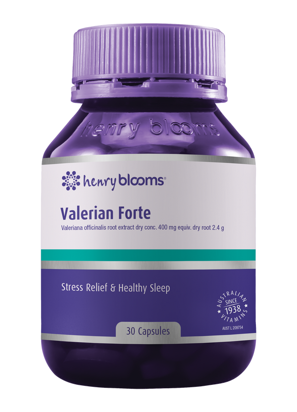 Henry Blooms Valerian Forte 30 Capsules